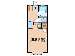 ル・シェール本多聞の物件間取画像